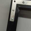 Americanflat 24x36 Canvas Floating Frame with Adhesive Strips Included - Vertical and Horizontal Floating Frame for Artwork - Canvas Frames for Wall Display - Black