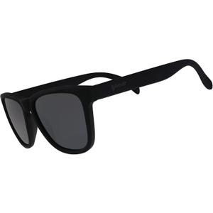 goodr Polarized Sunglasses, Medium Sized (OG), UV400 Protection, No Slip, No Bounce (Black, M)