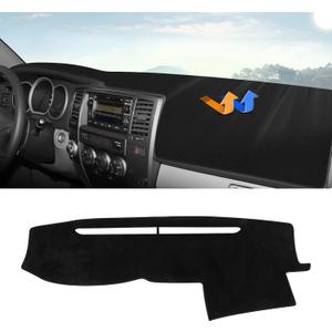 Autorder Dashboard Cover Mat for Toyota 4Runner 2003 2004 2005 2006 2007 2008 2009 Accessories Dash Cover Upgrade Velvet Dash Mat Sunshade Glare UV Rays Protector (Without Dash Speaker)