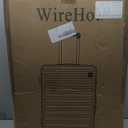 3-Piece 20/24 Top Opening Hardshell Lightweight Luggage and 28-Inch Clamshell Opening Travel Suitcase with Spinner Wheels & TSA Locks, Avocado Green 20in/24in/28in