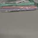 3Pcs Silicone Jar Spatula Long Handle Kitchen Spatulas for Mixing, Scraping, and Spreading,Ideal for Jars, Baking, Cake Icing, Cream, Butter, and Batter Kitchen Tool (Purple, Pink, Green)