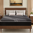 Hybrid Mattress With GelKing Mattress 12 Inch, Cooling Hybrid Bed in a Box,  Motion Isolation, Targeted Hip/Shoulder/Lumbar Support, Fiberglass-Free, Ergonomic Zones