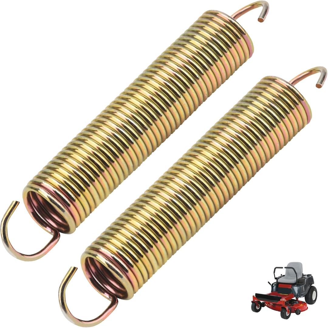 2 Pack 106-2177 Extension Spring for Toro TimeCutter 74301, 74330, 74380, 74353, 74363, Lawn Boy 81229, 81230, and Exmark Precision Riding Mower