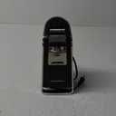 Hamilton Beach Smooth Touch Electric Automatic Can Opener with Easy Push Down Lever, Eliminates Sharp Edges, Opens All Standard-Size and Pop-Top Cans, Extra Tall, Black and Chrome (76606AG)