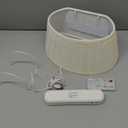 FINCMY Bed Reading Light Headboard Reading Light with Adjustable Hook, Dimmable Book Light for Reading in Bed Bedtime Reading Lamp, 3 Color Modes and Battery Operated