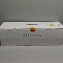 Buffet Lamps Set of 2, 28.5H Modern Luxury Lamps with Marble Base, Brass Finish and Linen Shade, UL Certified  Elegant Lighting for a Warm Atmosphere in Entryway, Living or Dining Room