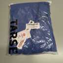 TARSE Women's Sleeveless Jumpsuits V Neck Harem Overalls Causal Adjustable Straps Stretchy Comfy Romper with Pockets 2025 (Blue, M)