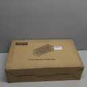 Bamboo Shoe Rack for Closet, Stackable 3 Tier Longer Shoe Organizer Shelf Holder Storage 12-15 Pairs for Entryway Door Hallway Bedroom Garage Space Saving Foldable Black