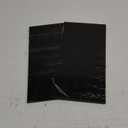 Sasylvia 2 Pcs Black HDPE Sheet 1/4" Thick, 6" x 12" HDPE Plastic Sheet Flexible High Density Polyethylene Board Solid Plastic Block for DIY Projects for Machining Home