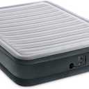 Intex Comfort Plush Mid Rise Dura-Beam Airbed with Internal Electric Pump, Bed Height 13", Queen