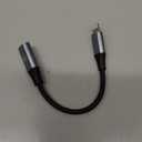 AGVEE 4 inch USB-C Female to Lightning Male Adapter, 30W Fast Charging Charger Converter for iPhone 14 13 12 11 Airpods iOS Device Carplay, Not for Audio, Dark Gray