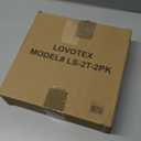 2 Tier Lazy Susan - 2 Pack Stainless Steel 360 Degree Turntable – Rotating Tabletop Stand for Your Dining Table, Kitchen Counters and Cabinets – Spice Rack Organizer Tray 10.5" Diameter - 2 Pack