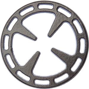 Ilsa Cast Iron Gas Stove Ring Reducer 4.75 Inch, Black, Small Pan for Small Cookware