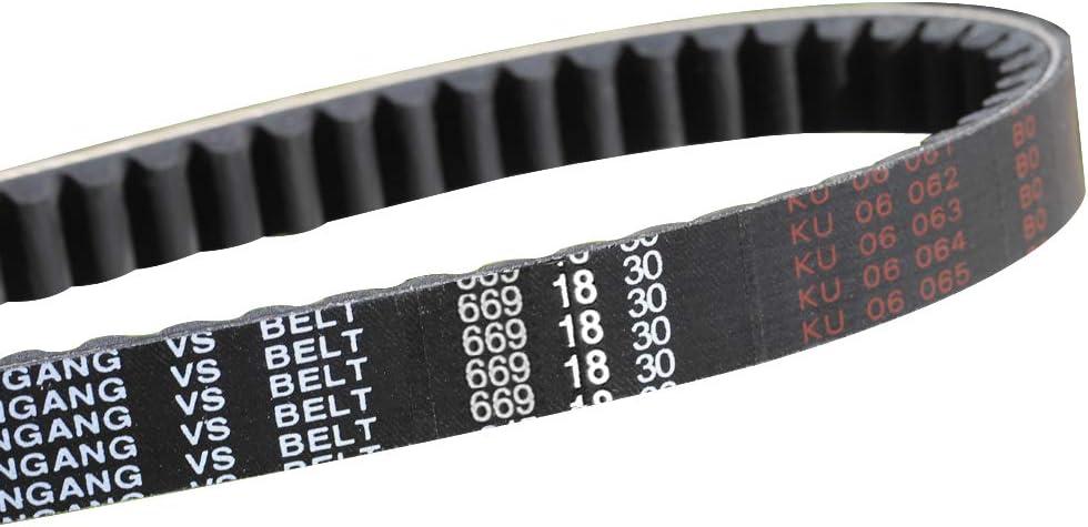 669-18-30 CVT Drive Belt for GY6 49cc 50cc 139QMB Engine ROKETA JMSTAR TAOTAO JONWAY Baja Tank Scooter Moped ATV Go Kart.