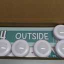 SCHOLOX Magnetic Classroom Voice Level Light, Push Light Voice Level Chart, 24"L x 2.8"W