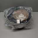 Fielda 8/10/12 Inch Self Watering Pots for Indoor/Outdoor Plants - Large Plastic Planter with Drainage Holes, Water Level Indicator & Deep Reservoir, Modern Decorative Flower Pots (Black)