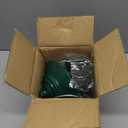 Finch Feeder - All-Metal Squirrel Proof Thistle Nyjer Seed Bird Feeder for Outdoors, 2.5LB Capacity, Powder-Coated Rust Resistant Mesh Design for Goldfinches & Small Birds Green