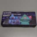 Permanent Outdoor Lights,100FT RGB Eave Light,IP67 Waterproof Lighting for House,Smart LED with App/Remote Control for Outdoor Decor,Garden Decor,Party,Holiday (90FT)