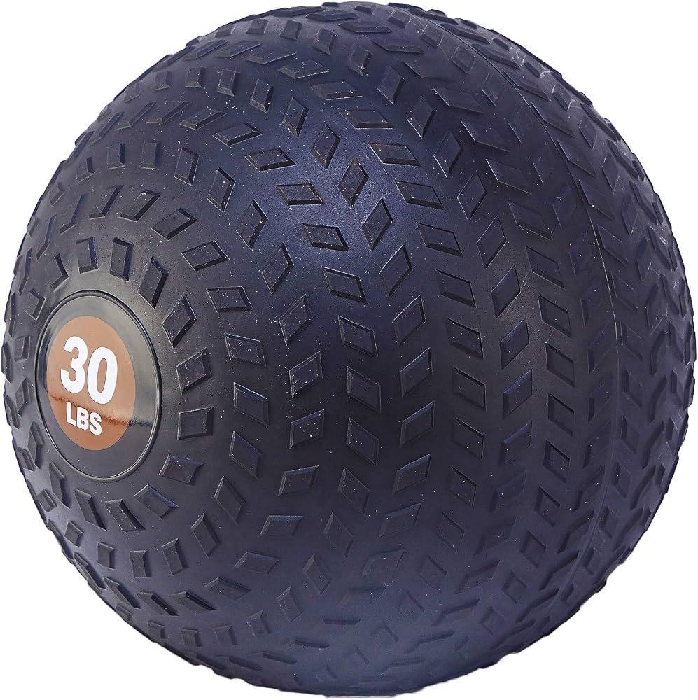 BalanceFrom Workout Exercise Fitness Weighted Medicine Ball, Wall Ball and Slam Ball