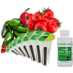AeroGarden Salsa Garden Seed Pod Kit, 8-pod