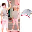 Kids Safety Unbreakable Mirror Super Thick 0.14'' 4 Pack 14'' x14'',Acrylic shatterproof Mirrors, Non Glass Body Mirror Home Gym Mirrors Full Length Wall