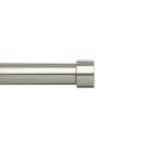 Umbra Drapery Rod Set 36-66" (91-168 cm) Rod diameter 1"(2.5 cm)Gray