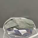 H.VERSAILTEX Stretch Velvet Armchair Cover Couch Covers 1 Cushion Chair Slipcover for Living Room Furniture Cover Crafted from Thick Comfy Rich Velour (Chair 31"-49", Sea Grass)