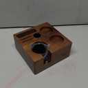 Walnut Espresso Tamping Station 54mm for Breville Machines Espresso Accessories Organizer Tamper Distributor Portafilter Holder and Multi Accessory Storage