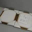 upsimples 8x10 Picture Frame with Real Glass, Ornate Vintage 8 x 10 Photo Frames for Wall Decor or Tabletop Display, Gold, 2 Pack