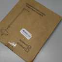 Toilet Paper Holder Stand, Stainless Steel Bathroom Toilet Paper Roll Holder Stand, Free Standing Toilet Paper Holder with Solid Weighted Base, Black