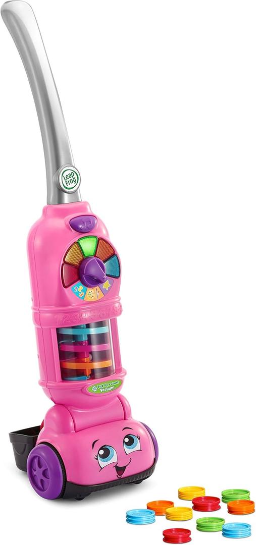 LeapFrog Pick Up and Count Vacuum, Pink