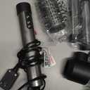 7MAGIC 6 in 1 Multi Hair Styler Dryer Brush, 110,000 RPM High-Speed, Negative Ionic, Fast Drying for Professional Blow Dry, Curling, Volumizing, Straightening and Styling, Silver