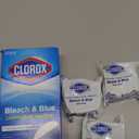 Clorox Ultra Clean Toilet Tablets Bleach & Blue, Rain Clean Scent, 2.47 Ounces Each, 4 Count