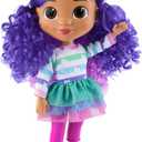Gabby's Dollhouse DreamWorks, Sing & Celebrate Gabby Girl Doll, 13-Inches Tall with Sound Effects & Reversible Cat Ears, Kids Toys for Girls & Boys Ages 3+