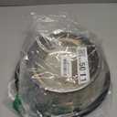 Amazon Basics Stainless Steel Non-Skid Pet Dog Water And Food Bowl, 2-Pack (10 x 2.8 Inches), Each Holds Up to 38oz