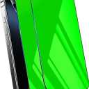 Privacy Screen Protector for iPhone 16 Pro Max Tempered Glass 6.9 inch Private Protective Film Anti-Blue Light Anti Spy No-Bubble Gradient Green [HD Clarity], 2-Pack