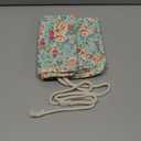 Funny live Paint Brush Holder Art Supplies, Artist Brush Holder & Storage Organizer Roll-Up Case Bag, Protect Acrylic Oil Watercolor Paintbrushes (Pink Rose 20 Slot Pockets)