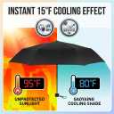 GAOYAING Compact Travel Umbrella with Case Sun&Rain Lightweight Small and Compact Suit for Pocket, Size 3