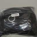 NICETOWN Pitch Black Solid Thermal Insulated Grommet Blackout Curtains/Drapes for Bedroom Window (2 Panels, 42 inches Wide by 63 inches Long, Black)