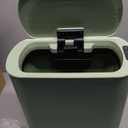 Cesun Motion Sensor Trash Can, 5 Gallon Automatic Bathroom Garbage Can with Lid, Touchless Smart Plastic Slim Wastebasket for Bathroom, Office, rv, Bedroom, Living Room, Green