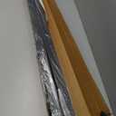 4FTx 2-3/8" x1-3/16 Aluminum Black Handrail with Screws & Nylon End Caps