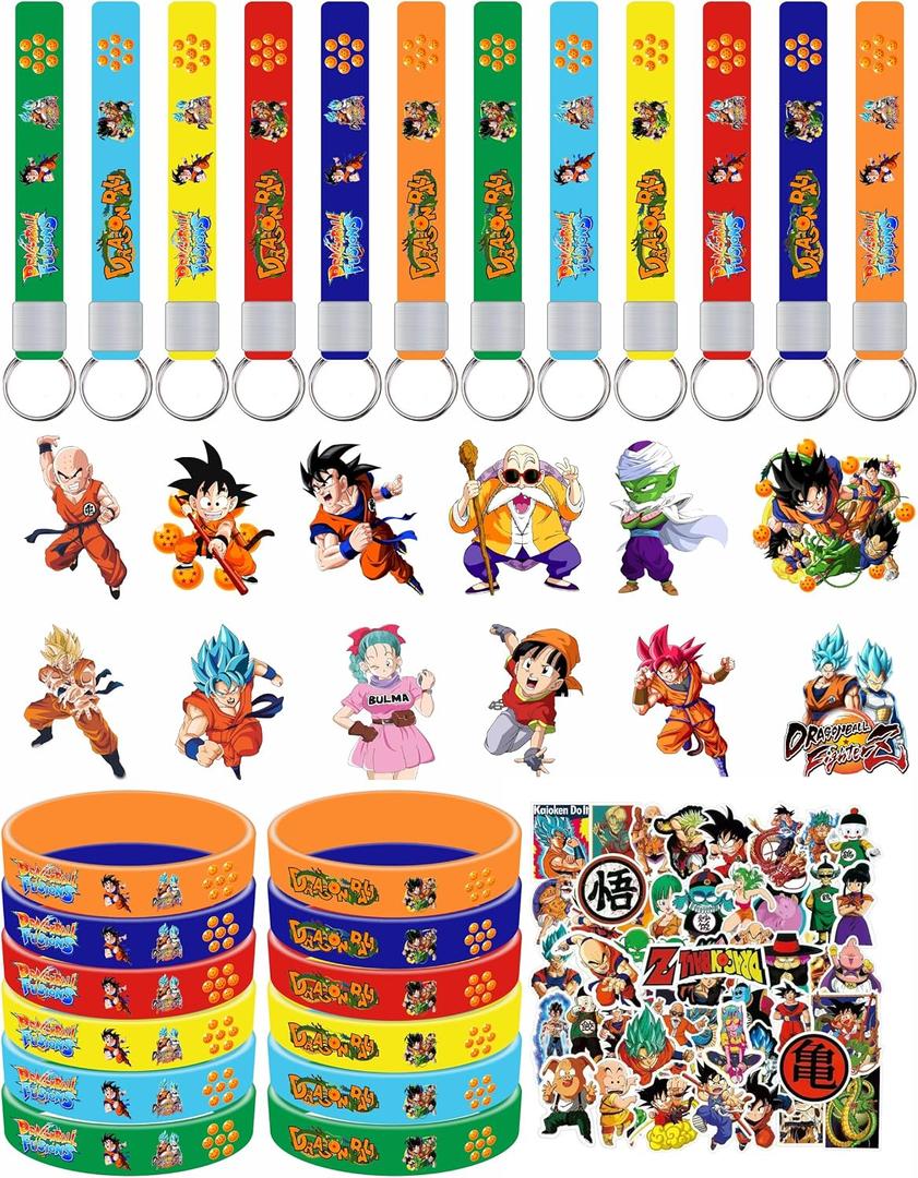86Pcs Dragon Birthday Party Supplies, Party Gifts and Toy Set for Dragon Theme Party