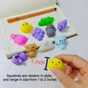 80Pcs Party Favors for Kids 4-8, Kawaii Squishies Mochi Squishy Toy Bulk Fidget Sensory Toys Birthday Gifts for Boys Girls, Easter Basket Stuffers Egg Fillers Treasure Box Classroom Prizes Goodie Bag