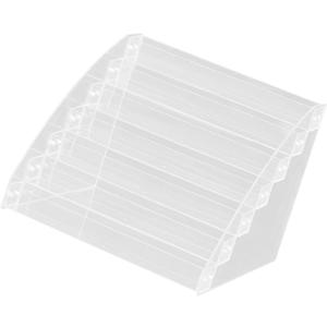 Acrylic Nail Polish Organizer Makeup Display Rack for Easy Access to Nail Polish Lipstick Stylish Storage for Home Salon Use Minimalist Design