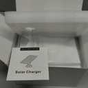 Solar Panel Charger, Waterproof Solar Panel Charger with Charging Cable (1 Pack)