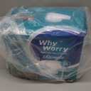 WhyWorry Ultimate Adult Diapers for Men and Women, Disposable Adult Briefs with Tabs for Incontinence, Unisex Incontinence Briefs with Tabs, Ultimate Absorbency, Odor Control, Medium, 14 Count