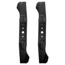 942-04244A 46" High-Lift Blades for Cub Cadet XT1 XT2 ZT1 ZT2 L46 RZT LT46 LTX1045 LTX1046 MTD Troy Bilt 46 inch Deck Lawn Mower Replace 942-04244 942-04290 742-04290 742-04244(6-Point Star), Black