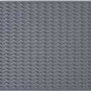 Silicone Dish Drying Mat, Non-Slip Easy Clean Sink Mat Large Heat-resistant Dish Drainer Mat for Kitchen Counter, Sink, Refrigerator or Drawer liner (16" x 12", GREY)