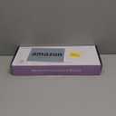 Retro Wireless Keyboard with Round Keycaps, 2.4GHz Full-Size USB Cute Wireless Keyboard Mouse for Computer, Desktop, Laptop and Computer (Pink-Colorful)