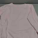 Hanes womens Crewneck Sweatshirt, Ecosmart Fleece Pullover With V-notch, Sweatshirt for Women (Medium, Pale Pink)